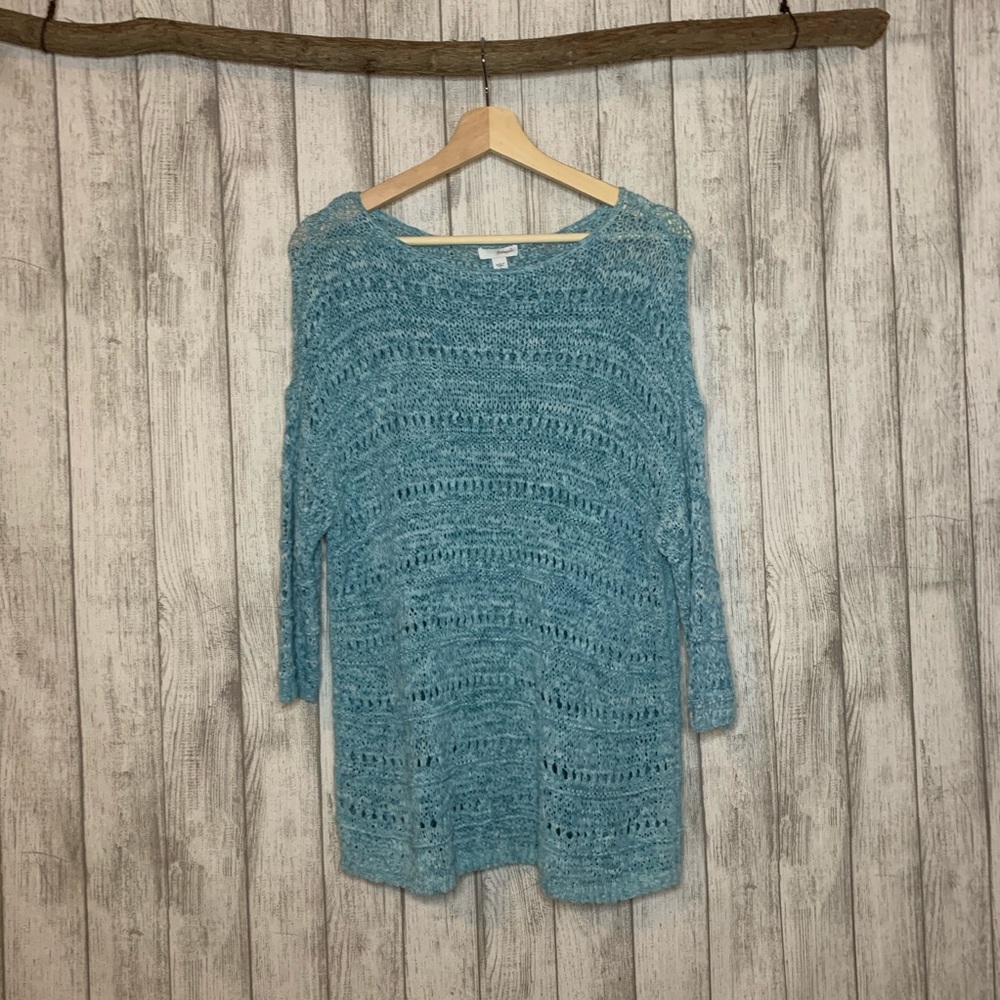 NEW Pure Jill Crochet sweater Blouse